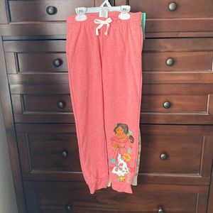 NWT girls size 6 2-pack Disney Elena of Avalor sweatpants